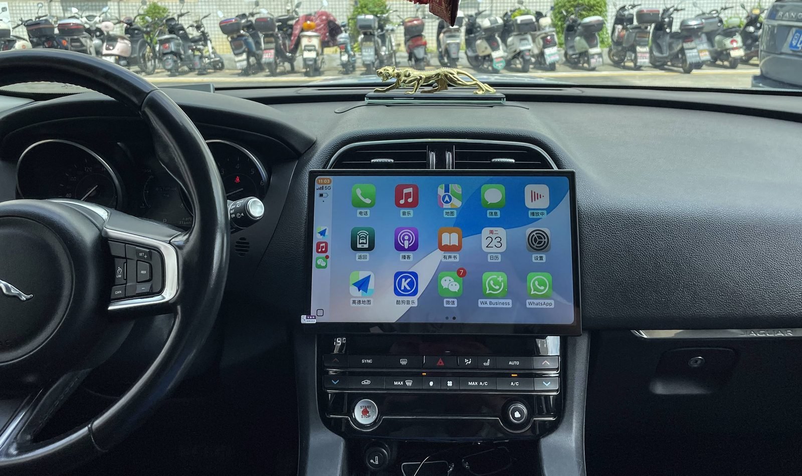 Jaguar XE / F-Pace Android Head Unit